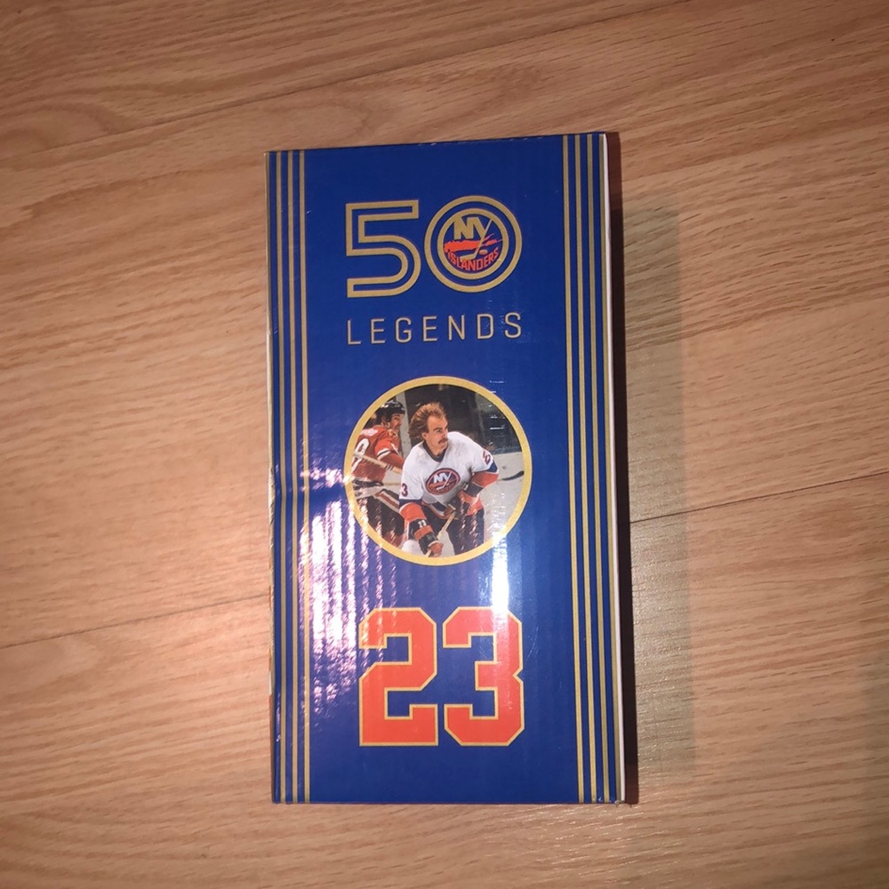Limited Edition NY Islanders 50th Anniversary Bobby Nystrom Bobblehead
